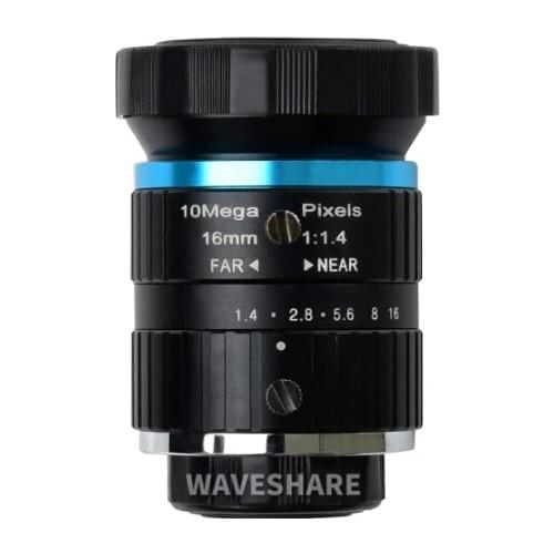 Waveshare 16mm Telephoto Lens for Raspberry Pi High Quality Camera