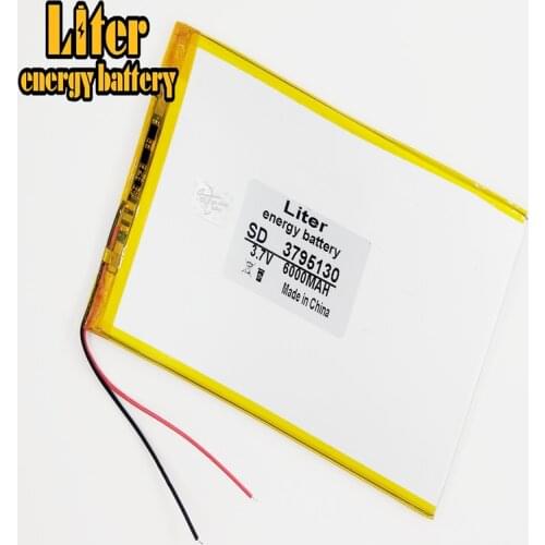 3.7 V tablet battery 6000 mah each brand tablet universal rechargeable lithium batteries 3795130