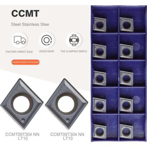 CCMT09T304 DCMT11T304 NN LT10 100% Original LAMINA Carbide insert Turning tool blade Milling Insert CNC lathe Machining center