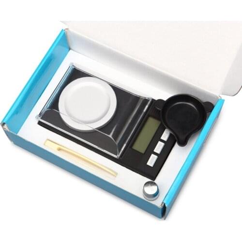 Digital Milligram Scale 10g/ 0.001g Portable Jewelry Scale LCD Backlit Tare D2TD