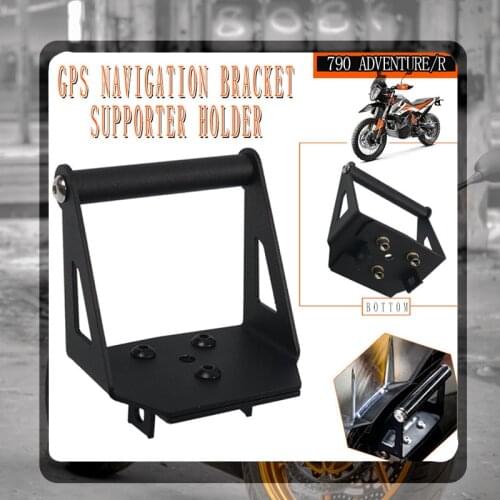 For 790 390 ADVENTURE R 790ADV 390ADV 2017-2020 Motorcycle Front Stand Holder Smartphone Navigation Bar Mobile Phone Bracket GPS