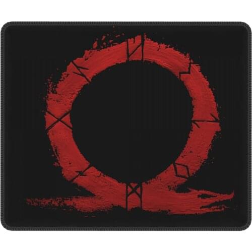 God Of War Omega Cool Mouse Pad God of War Kratos Game Waterproof Desk Mat Pads Natural Rubber Computer Keyboard Desk Pad