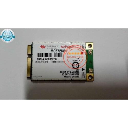 JINYUSHI For MC5728V Mini PCIe 3G HSPA+ EV-DO Rev A WLAN Card in stock suit North America Sprint version