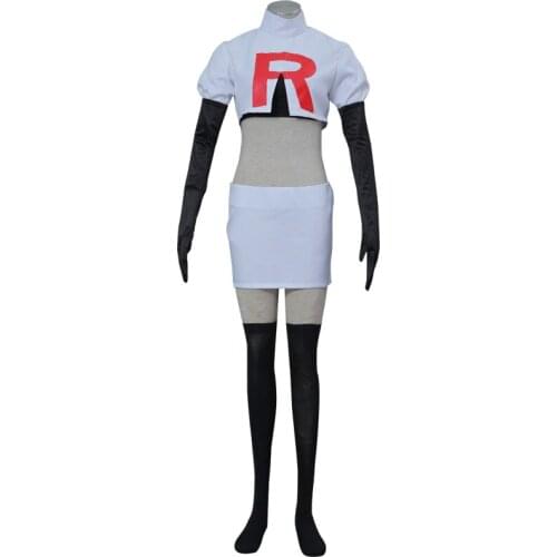 Pocket Monster Jesse Cosplay Costumes Stage Performance Clothes , Perfect Custom for You