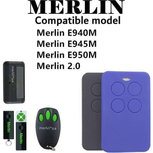 Copy Garage Door Remote Control, Compatible With AVIDSEN, CARDIN, BENINCA, ELKA, MARANTEC, RIB, SEAV, Etc