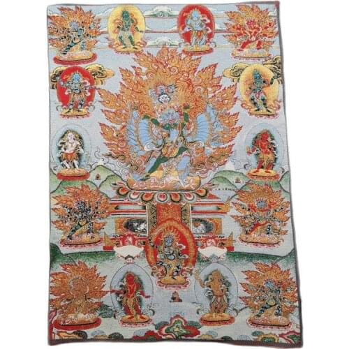 Manjusri pusha portrait of Sakyamuni Buddha in Tibet Nepal