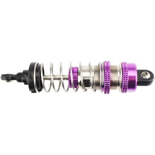 Metal Rear Shock Damper for WLtoys 1/12 124019 RC Buggy Car Accessory Purple