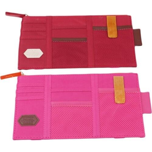 Multi Function Automobile Car Sun Visor Organizer Pouch Storage Bag Case Hanging Card Holder Auto Interior Accessory