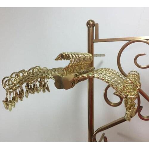 Fashion Butterfly Metal Bra Clothes Hanger Twisted Lines Underwear Lingerie Drying Rack With Clothes Pins 28cm