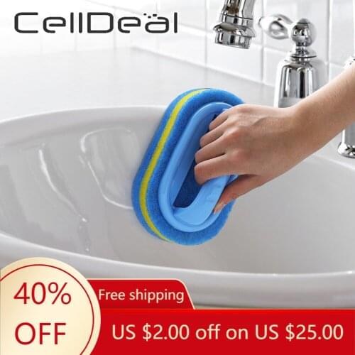 Kitchen Cleaning Soft Magic Sponge Eraser Cleaning Bathtub Ceramic Tile Cleaner Kitchen Tool Durable Wall Cleaner Handheld