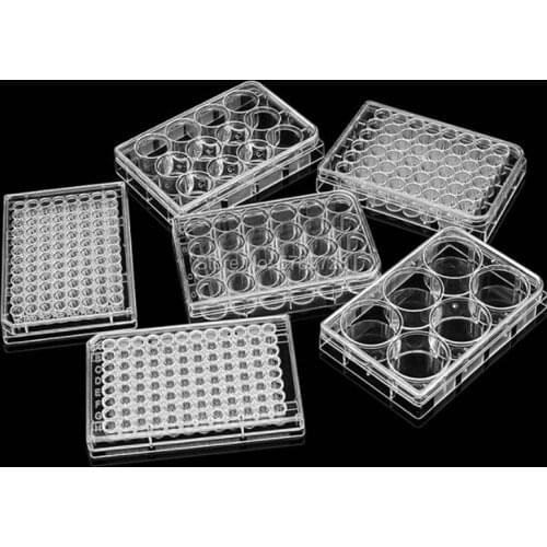 Wholesale Plastic Sterile 6/12/24/48/96 Well Cell Culture Plate