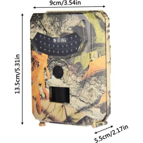 Forest Camera 12MP Outdoor Hunting Trail Camera Night vision waterproof recording wildlife movement 1080P HD camera Waterproof