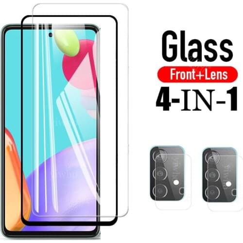 Safety tempered Glass for Samsung A52 5g Screen Protectors on Samsun A525G Protective Camera Lens Film on A526B Armor Glass 6.5"