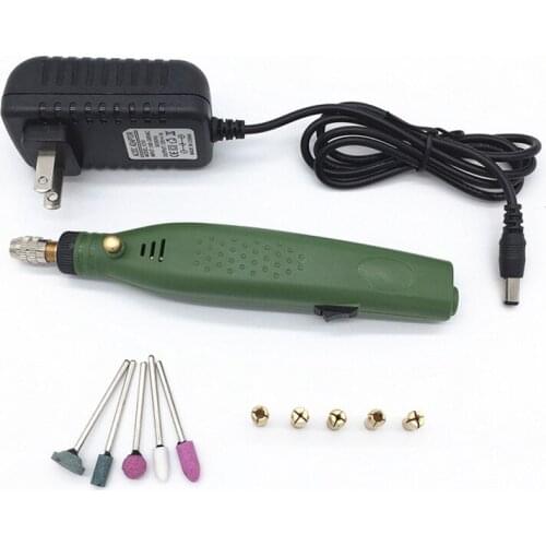 1 Set Mini Wireless Electric Grinder Variable Speed Rotary Tools Electric Nail Drill Manicure Filer Kit for Milling Engraving