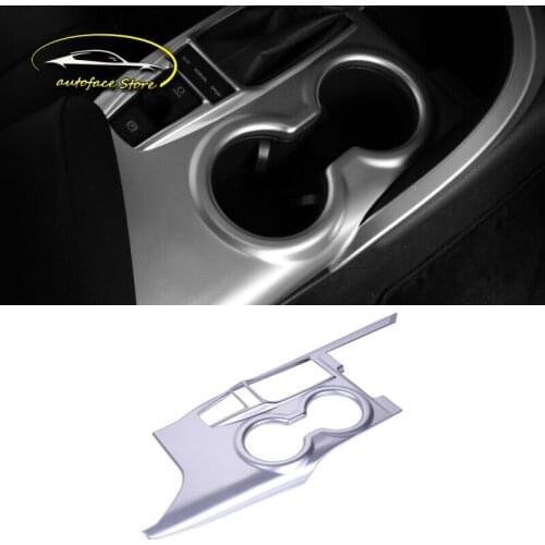 ABS Chrome For Toyota Camry 2018 Accessories Car Gear Shift Knob Panel Water Cup Frame Decoration Cover Trim Car Styling 1Pcs