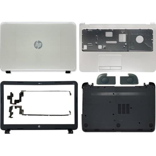 For HP 15-G 15-R 15-T 15-H 15-Z 250 G3 255 G3 Laptop LCD Back Cover/Front Bezel/Palmrest/Bottom Cover/Foot Pad White