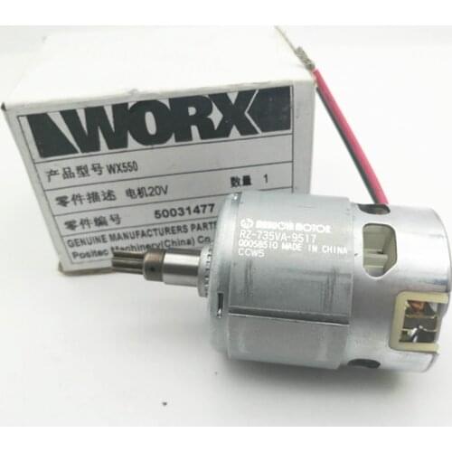 WORX Motor 50031477 20V for WORX WU550 WX550.9 WU550.9 WX550 RZ-735VA-9517