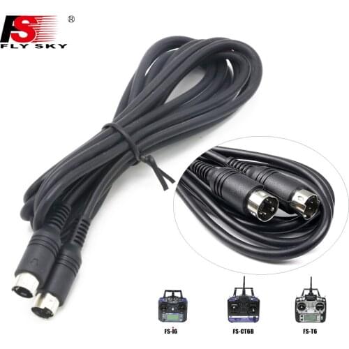 Flysky Coach Line Cable Compatible With FS I6 I10 T6 Transmitter Remote Controller For RC FPV Drone Quadcopter Beginner