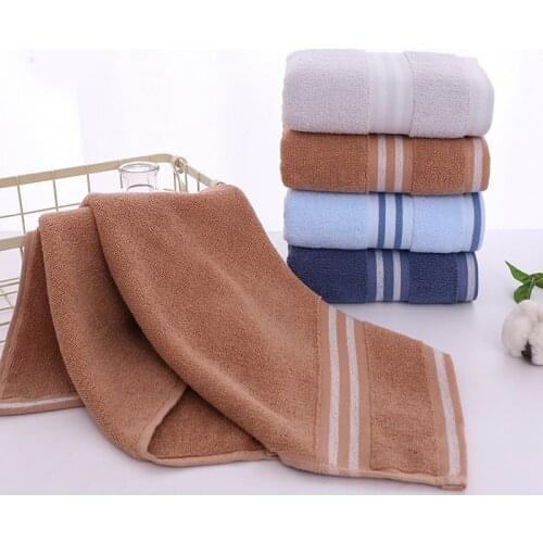 32*70cm Cotton Bath Towel Home Towels Super Absorbent Face Towels Breathable Comfort Washrag