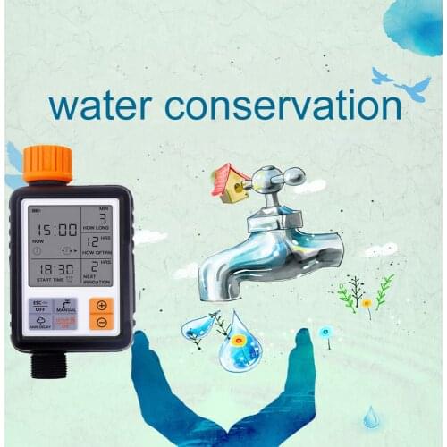 Irrigator Timer Automatic Smart LCD Display Electronic Garden Water Timer Watering Irrigation System Controller Garden Tools New