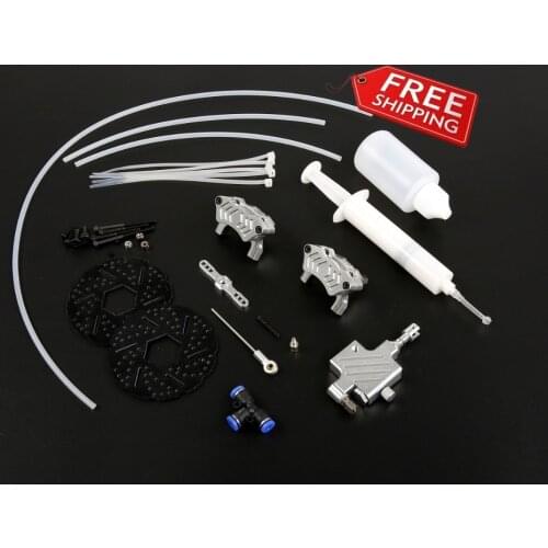 Hydraulic Disc Brake Set Baja Front Wheel for 1/5 HPI ROVAN KM Baja 5B SS