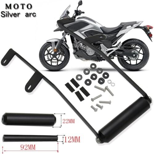 Motorcycle FOR NC750X 2016-2020 2019 2018 2017 Support Mobile Phone Bracket Plate GPS NC750 X NC 750 X Black