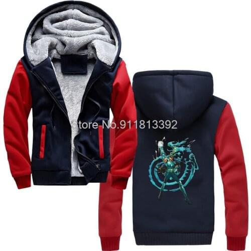 The Knights Of The Zodiac Shiryu Dragon Saint Seiya Hoodie Men Winter Thicken Keep Warm Hooded Hoodies Sweatshirt Streetwear