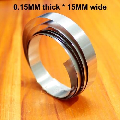 10m Battery solder joint nickel plate 18650 battery nickel plated steel strip high quality spot weld 0.15MM thick * 15MM wide