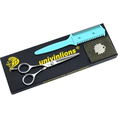 5.75" serrated 440C left hand laser wire hair scissors japan hair cutting shears lefty small teeth hairdressing thinning barber