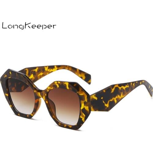 High Quality Personality Irregular Cat Eye Sunglasses Women Square Sun Glasses Ladies 2021 Vintage Outdoor Goggles Female UV400