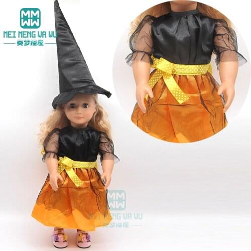 Clothes for doll fit 43cm new born doll 45cm American doll Christmas dress, holiday party dress