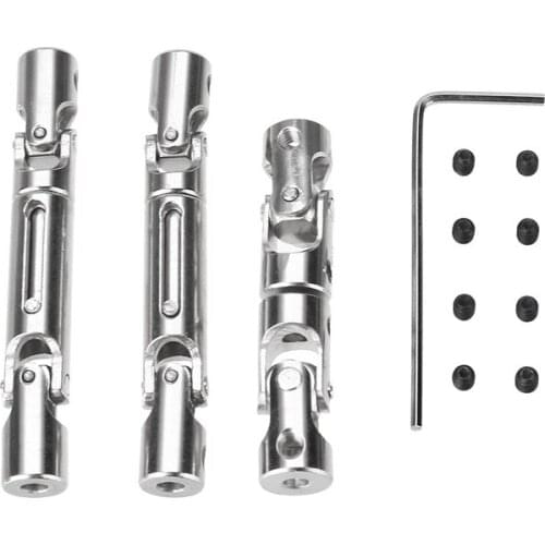 3PCS Original Metal Drive Shaft WLP RC Truck Parts For WPL B14 B16 B24 B36 JJRC Q60 RC Car Truck Parts