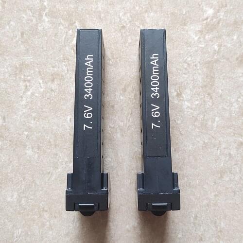 Original 7.6V 3400mAh Li-Poly Battery 5 In 1 Multi-Charger For ZLRC SG906 Pro 2 XL193 CSJ X7 RC Drone Spare Parts Accessories