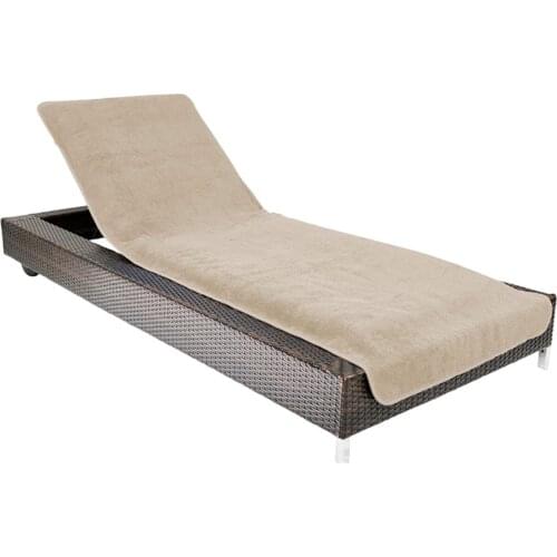 100% Cotton Terry Cloth Chaise Lounge Towel Is Non-slip. Woman, Man, Child. In Different Colors. 75x200 cm