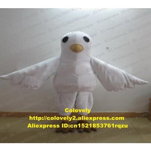 Snow Geese Xeme Eismowe Serinus Canaria Java Sparrow Mascot Costume Adult Character Farewell Dinner Capping Ceremony zz6961