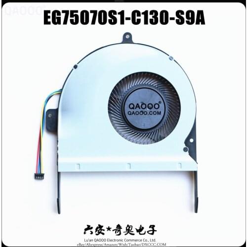 New Cpu Fan For Asus N552 N552V N552VX N552VW N552VM Cpu Cooling Fan EG75070S1-C130-S9A