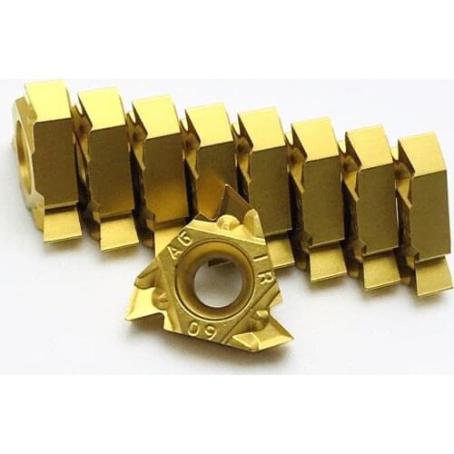 High quality MMT16IR AG60-S US735 thread turning tool carbide insert CNC lathe tool insert MMT 16IR AG60