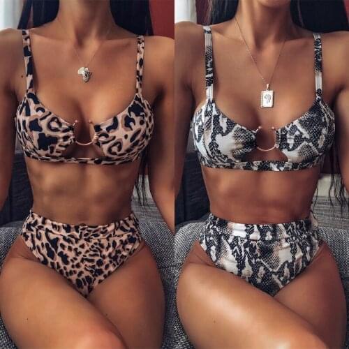 WATER FOAM Leopard Swimwear