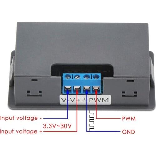 PWM Signal Generator Pulse Frequency Duty Cycle Adjustable Module LCD Display
