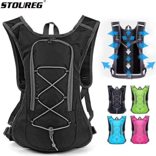 8L Cycling Hydration Backpack for Men,Breathable Sports Running Hiking Jogging Rucksack,Outdoor Camping Water Backpack