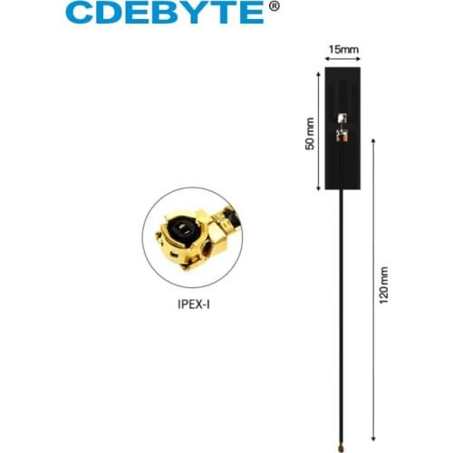 Ebyte TX2400-FPC-5015 2.4GHz Wifi Antenna IPEX 3.0dBi High Gain FPC 2.4 ghz Omnidirectional Antenna