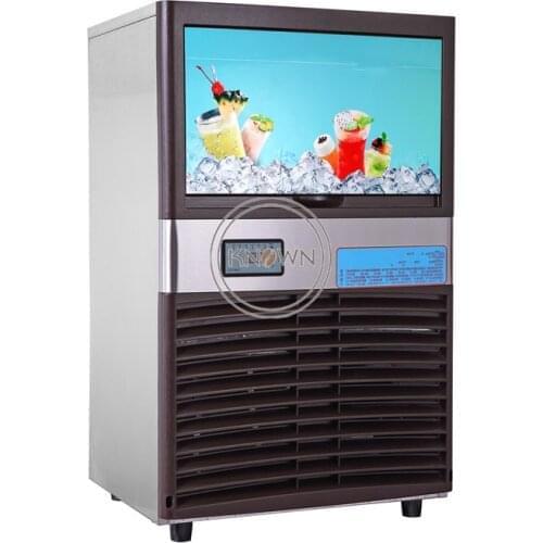 Automatic 50kg/day Ice Making Machine Commercial Cube Ice Maker Ice Ball Machine for Milk Tea Bar Coffee shop