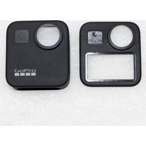 New front bezel and back cabinet cover case repair parts For GoPro Max Black Action camera
