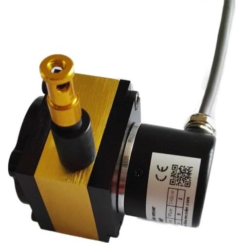 CWP-S800 Draw wire position sensor analog output with 800mm measurement range linear potentiometer transducer