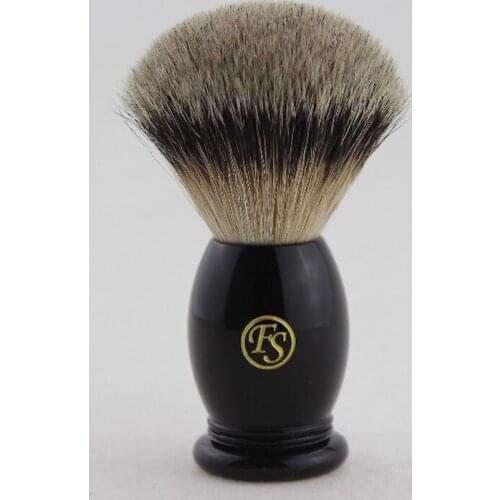 Highest Grade "FS"-#MS22-EB04, MANCHURIAN Silvertip badger Shaving Brush with Resin Handle, Knot size 22mm+FREE SHIPPING
