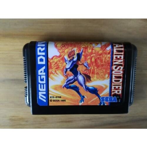 MD Game : Alien Soldier ( Japan Version!! )