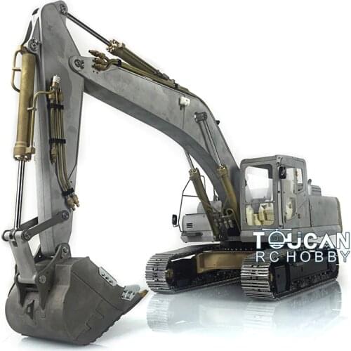 LESU 1/14 Komatsu PCAC360 Metal RC Excavator DIY Remote Control Truck Model With Track Sprocket ESC Motor TH16382-SMT5