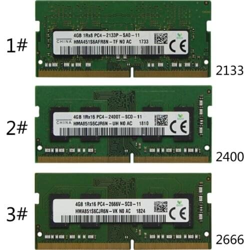 4GB DDR4 2400MHz 1.2V 240 Pin Non-ECC Unbuffered Desktop Computer Memory Modules Upgrade Kit 2133Mhz, 2400Mhz, 2666Mhz