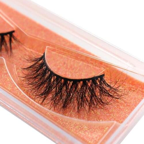 DOCOCER Mink eyelashes 100% cruelty free handmade 3D mink eyelashes full strip false false eyelashes makeup eyelashes 6D83