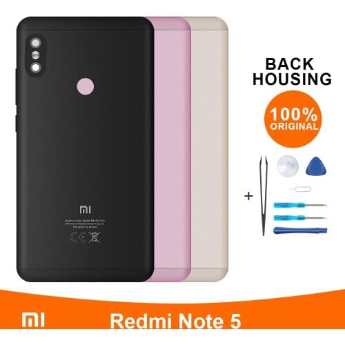 Original Back Housing Xiaomi Redmi Note 5 Rear Back Case Battery Protective Phone Back Cover